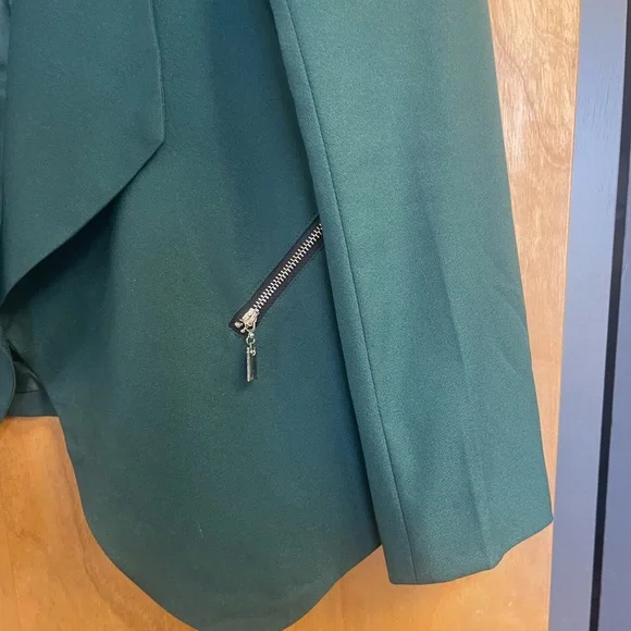 Emerald Green Oversized Blazer/Jacket - Picture 2 of 10